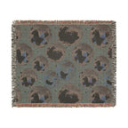 Disco Ball Throw — 1980s Studio Glamour Woven Blanket