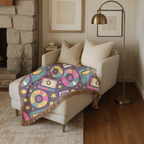 Press Play Throw — 1990s CD Player Woven Blanket