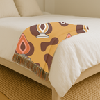 Lava Lamp Throw — 1970s Groovy Icon Woven Blanket